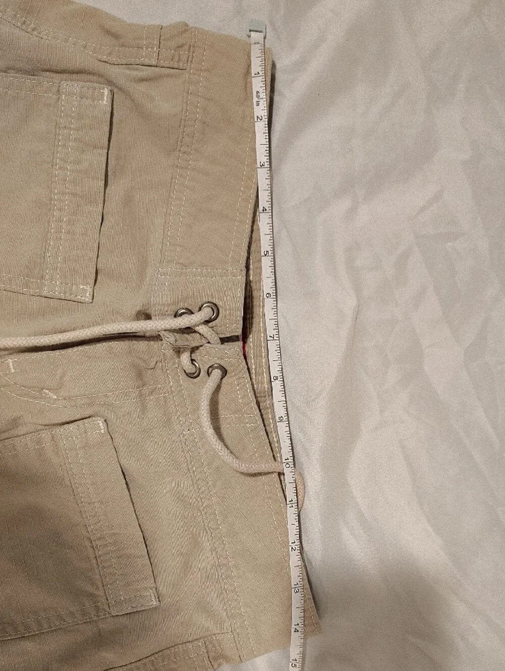 Levi's Men's Drawstring Chinos in Light Cream